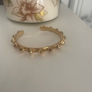 Stella & Dot gold cuff bracelet